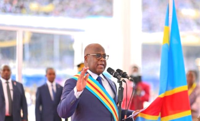 RDC Félix Tshisekedi prête serment pour un second mandat LA