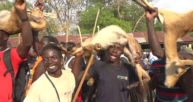 Culture : Faure Gnassingbé à l’ouverture de la chasse traditionnelle à Pya Hodo (nord)