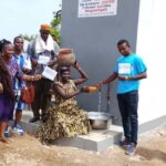 Dapaong : Un forage d’eau potable offert au village de Toutougou par l'association S.A.C2D
