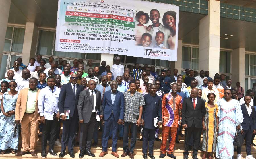 Protection sociale au Togo : Les professionnels des médias s&rsquo;approprient l&rsquo;Assurance Maladie Universelle (AMU) à Kara