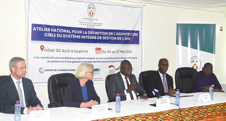 Santé : le Togo accélère la transformation numérique de l’Assurance Maladie Universelle