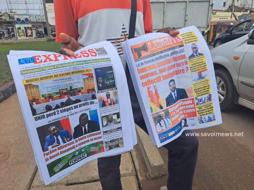 Togo : sans rémunération « décente », presse « vulnérable » et liberté de la presse sous « influence », prévient le SYNJIT