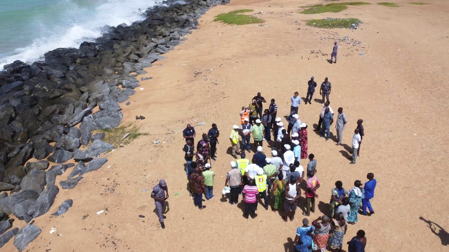 Erosion côtière au Togo : À Aného, le projet WACA redonne espoir aux populations