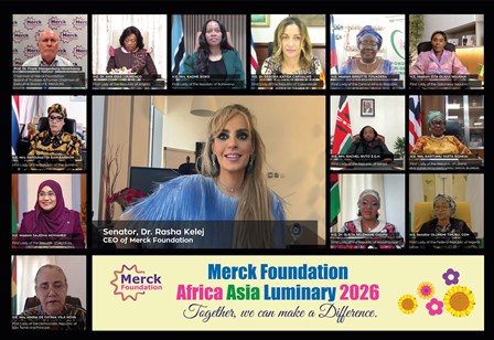 Santé : La 13ème édition du « Merck Foundation Africa Asia Luminary » lancée pour transformer l&rsquo;accès aux soins