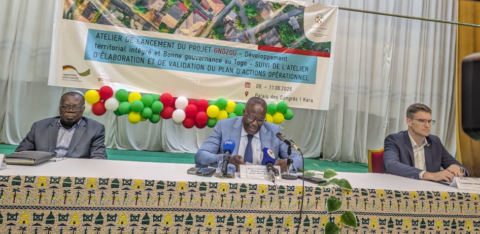 Kara et Savanes : GNOZOU, un projet de 4,85 milliards FCFA pour le développement territorial et la bonne gouvernance