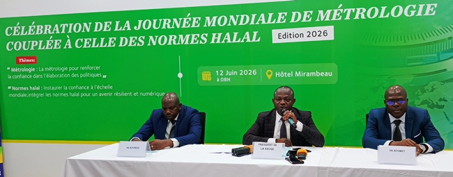 Infrastructures de qualité : Le Togo célèbre les Journées mondiales de la métrologie et des normes Halal