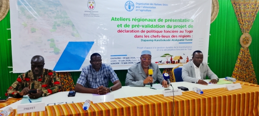 Politique foncière au Togo : le projet présenté et pré-validé à Dapaong