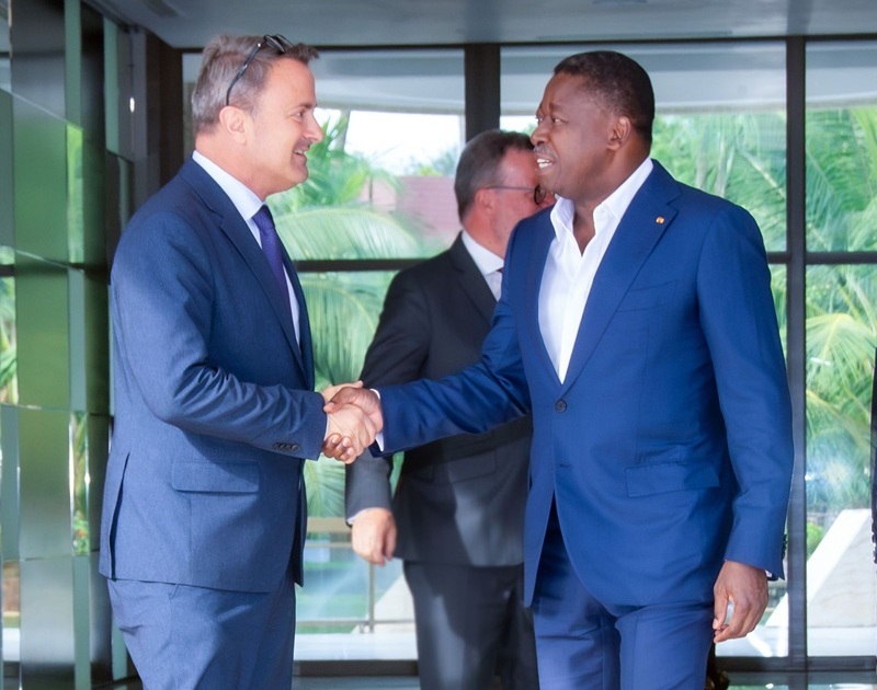 Togo-Luxembourg : le Programme indicatif de coopération au cœur des échanges entre Faure Gnassingbé et Xavier Bettel
