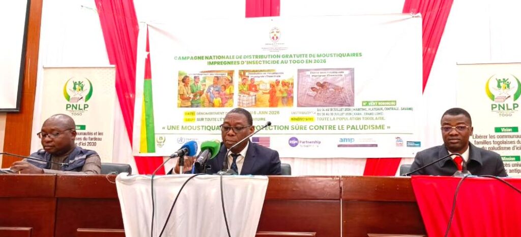 Paludisme : Le Togo lance une nouvelle campagne de distribution de moustiquaires imprégnées le 14 juillet