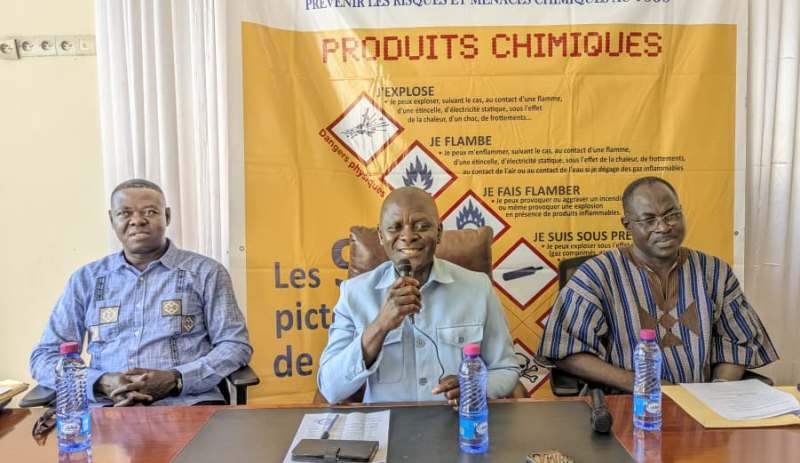 Kara : l’ANIAC-Togo et le SNIPCR lancent une campagne de sensibilisation aux risques chimiques