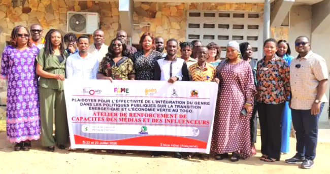 Togo / Transition énergétique : A Atakpamé, la COFET mobilise médias et influenceurs pour promouvoir le genre