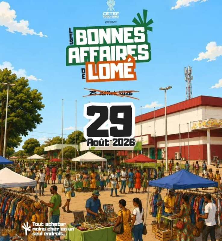 Togo : le CETEF lance « Les Bonnes Affaires de Lomé », un rendez-vous mensuel dédié aux achats à prix cassés