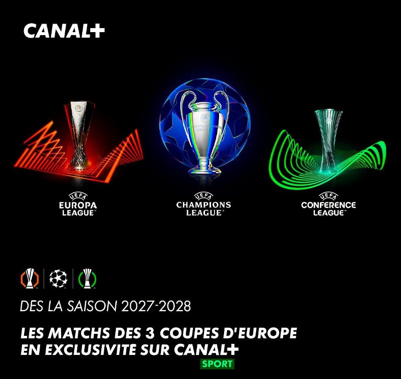 CANAL+ acquiert 100% des coupes d’Europe masculines de football en exclusivité en Afrique subsaharienne pour 4 saisons jusqu’en 2031