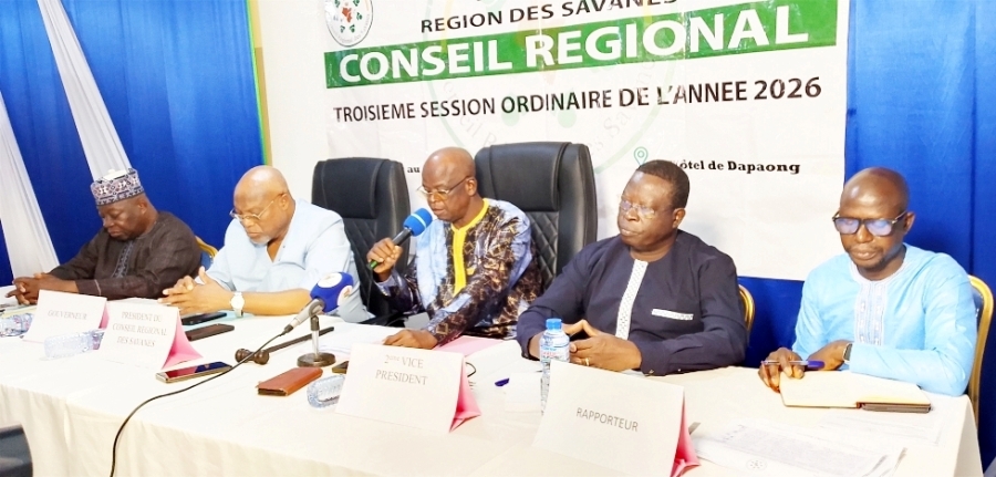 Session ordinaire du Conseil Régional des Savanes : un budget supplémentaire de plus de 845 millions de F.CFA