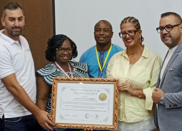 Fin du 1er congrès des biologistes médicaux à Lomé : Dr Ayélé Esther Gabiam et Bielever God Togo honorées