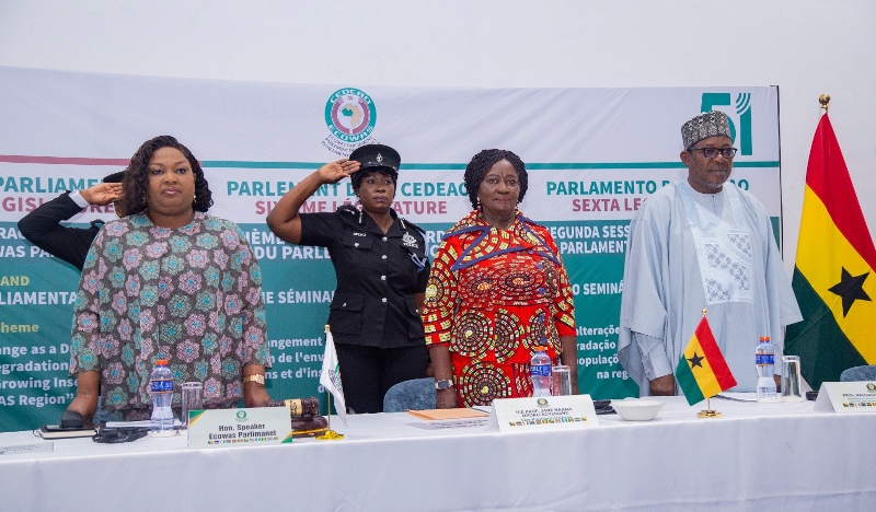 Cédéao : le Parlement ouvre à Accra sa deuxième session extraordinaire, avec un séminaire sur le climat
