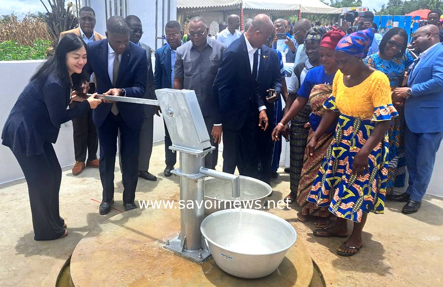 Togo-Chine : 305 forages pour faciliter l’accès à l’eau potable dans 285 villages des Plateaux