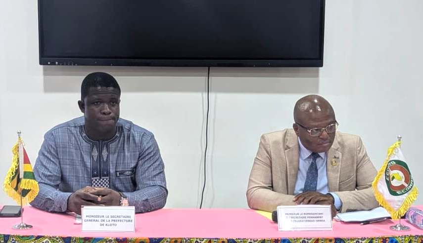 Kpalimé : Une trentaine de journalistes sensibilisés pour une meilleure visibilité des actions de la CEDEAO au Togo