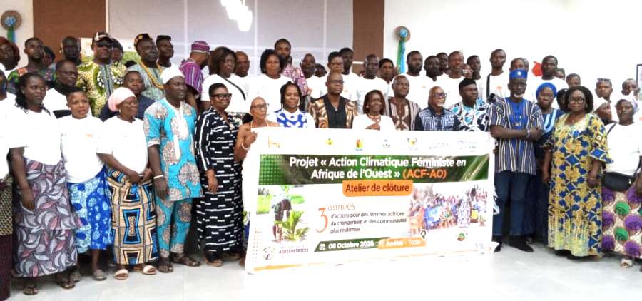 Aného : le projet ACF-AO clôturé après trois ans d’action pour la résilience des communautés dans quatre communes