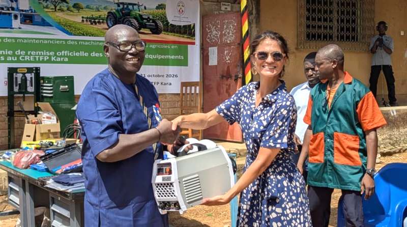 Formation agro-pastorale : un appui de 26 millions de FCFA au CRETFP de Kara